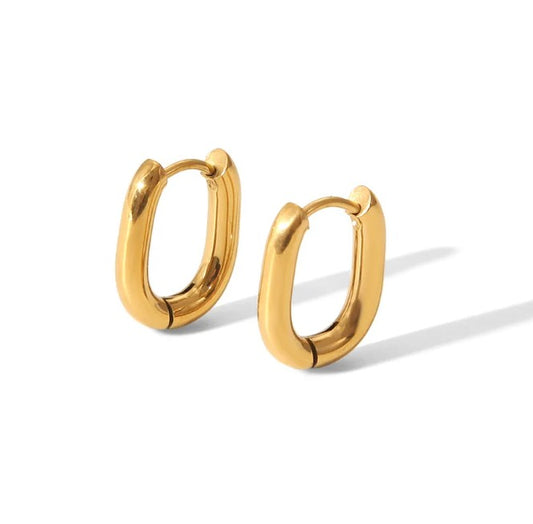 "Dahlia" Hoop Earrings