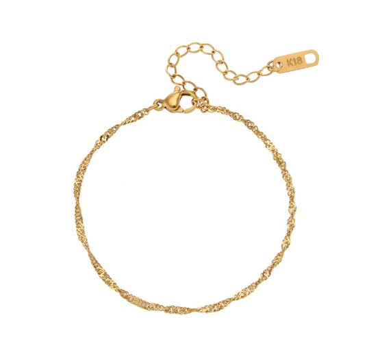 "Celandine" Wave Bracelet