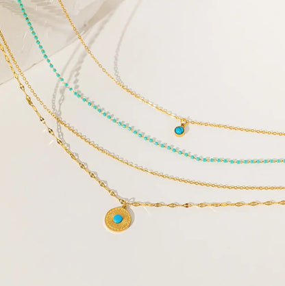 "Delphine" Layered Necklace