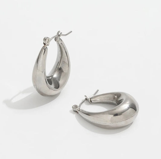 waterproof hypoallergenic stainless steel earrings