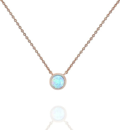 "Iris" Opal Necklace