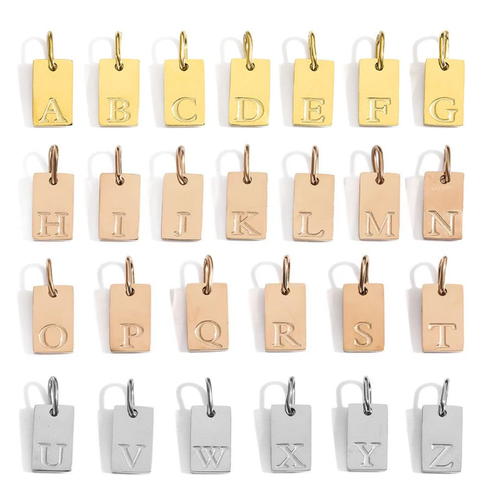 "Mariposa" Initial Pendants (add on's for your Initial necklace)