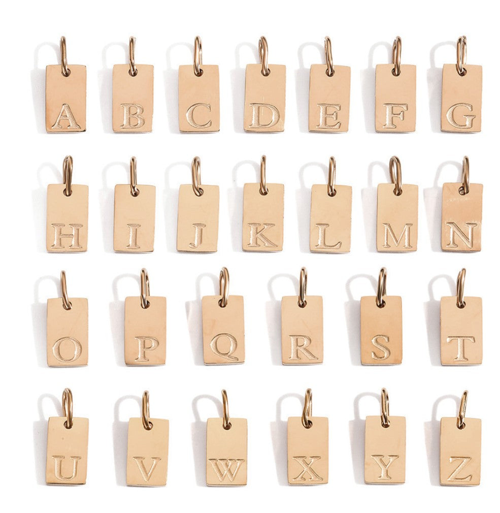 "Mariposa" Initial Pendants (add on's for your Initial necklace)