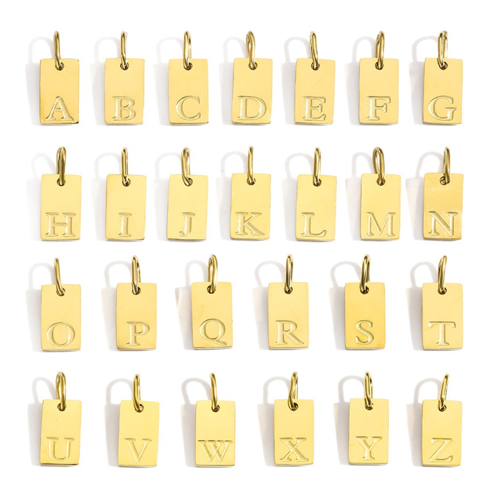 "Mariposa" Initial Necklace