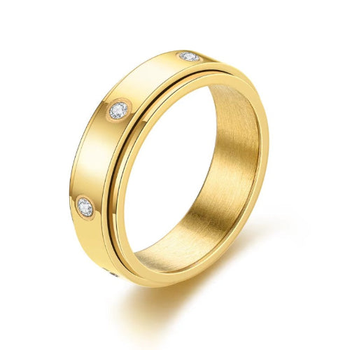 "Camellia" Fidget Ring