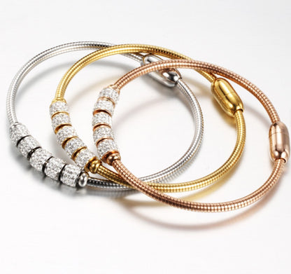 "Geranium" Fidget Bangle