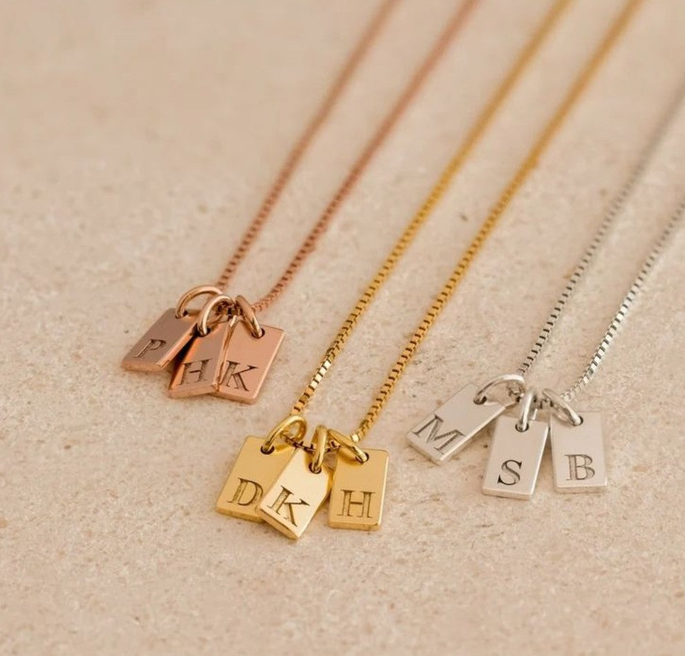 "Mariposa" Initial Pendants (add on's for your Initial necklace)