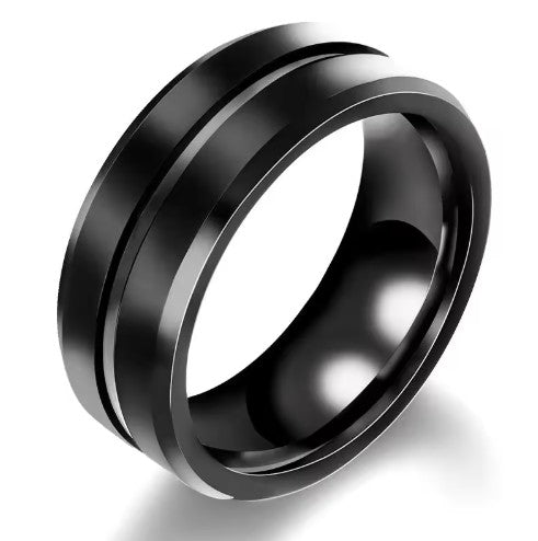 "Aletris" Double Banded Ring