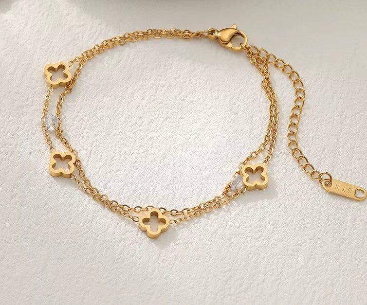 "Jasmine"  Glove Bracelet