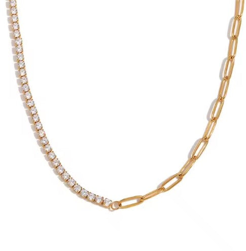 "Cascade" Tennis Necklace