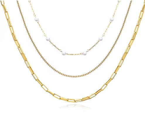 "Amaryllis" Pearl Necklace