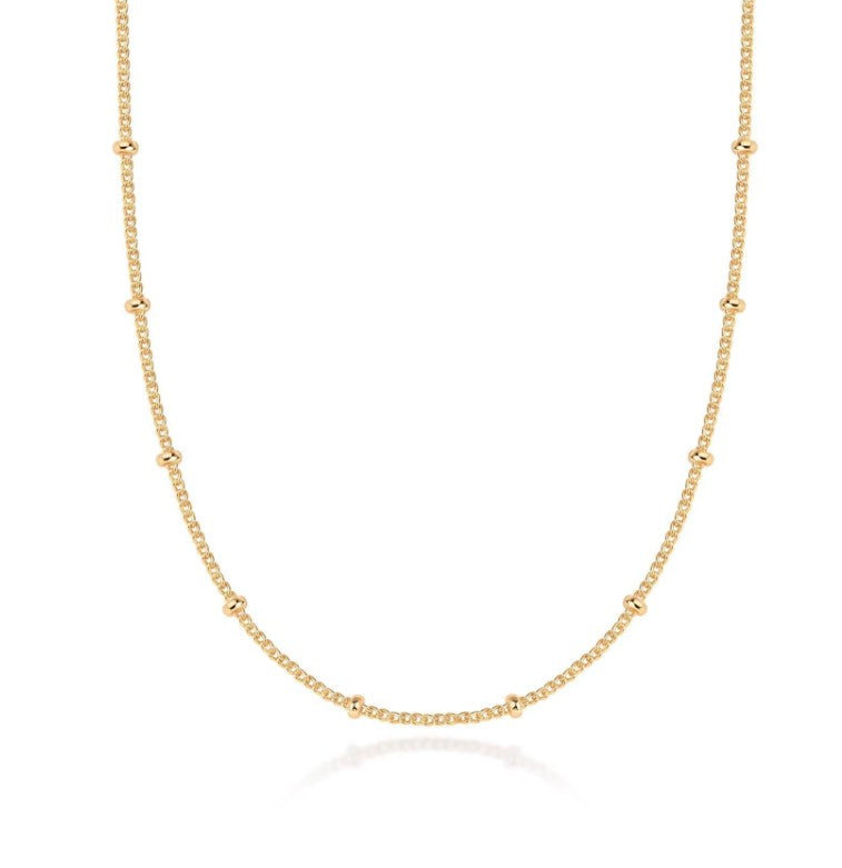 "Buttercup" Dainty Bead Necklace