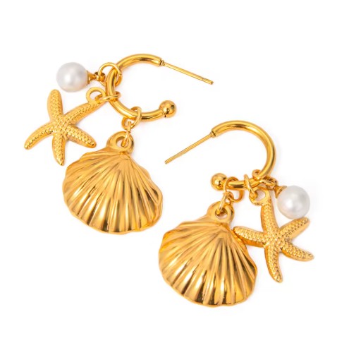 "Bluestar" Adornment Earrings