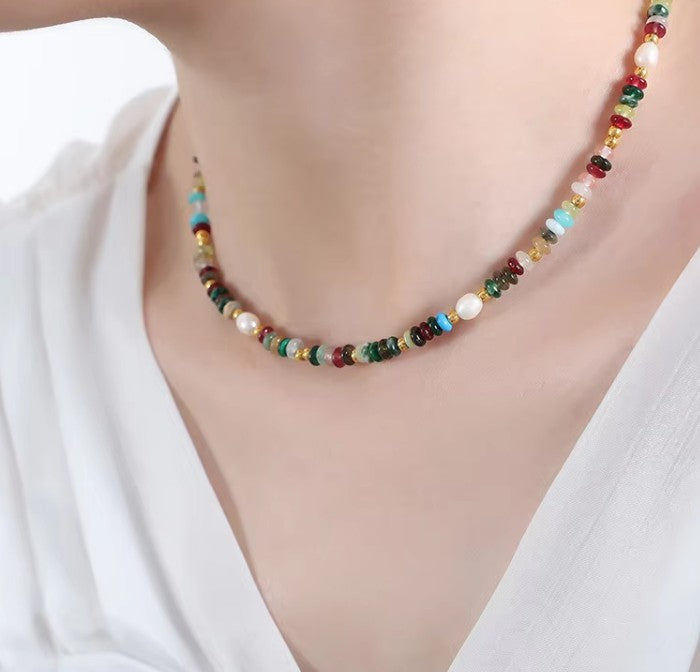 “Coral Vine” Necklace