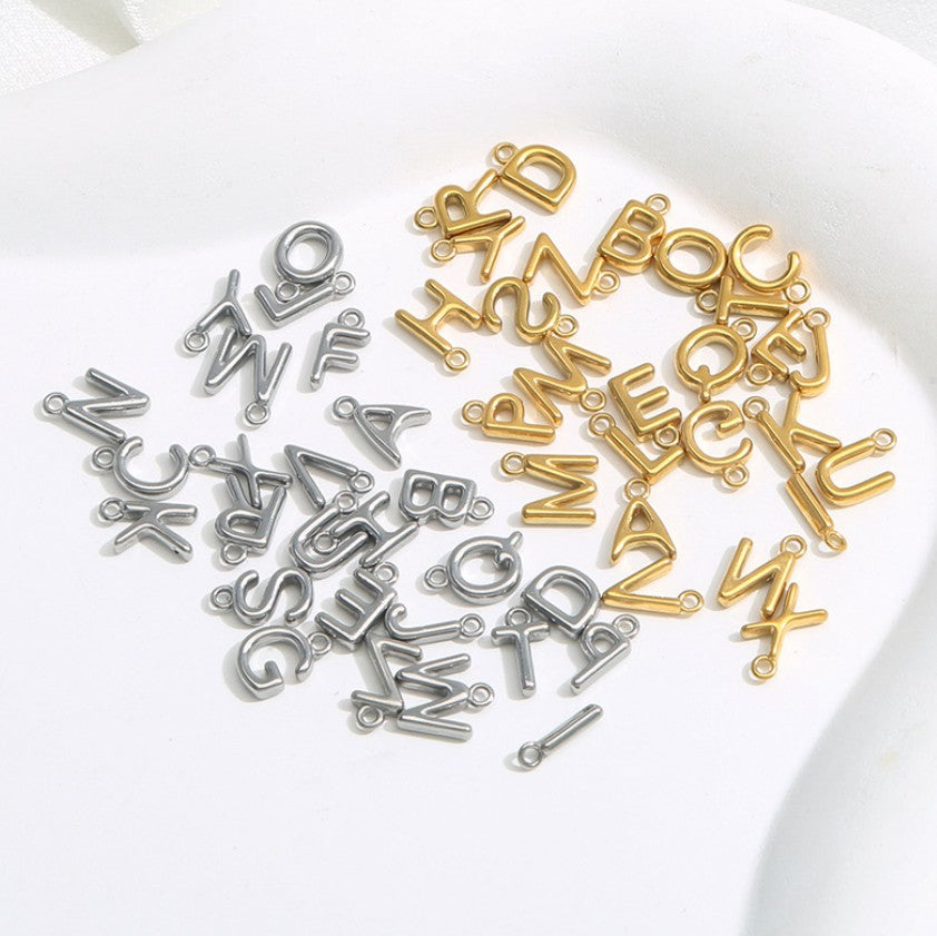 "Gerbera" Initial Necklace