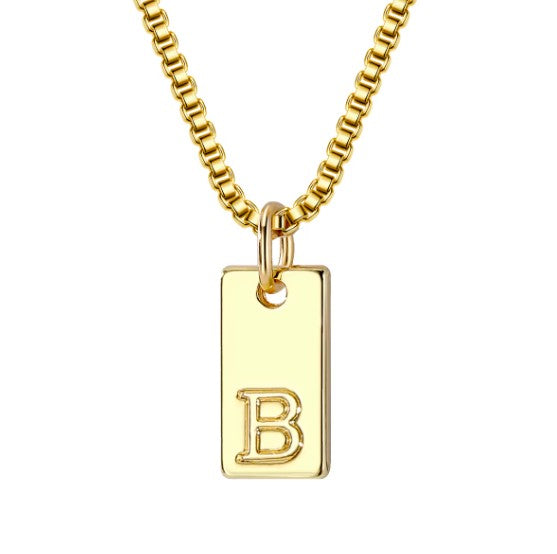 "Mariposa" Initial Necklace