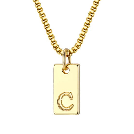 "Mariposa" Initial Necklace