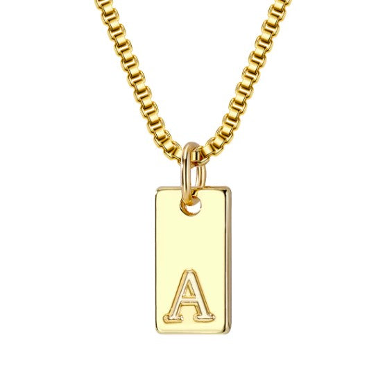 "Mariposa" Initial Necklace