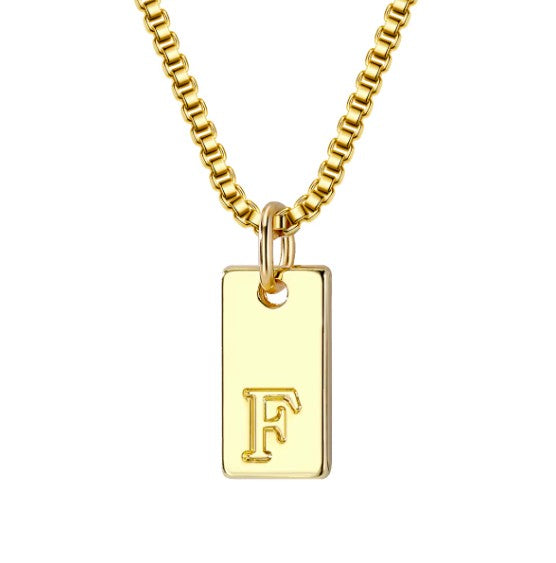 "Mariposa" Initial Necklace