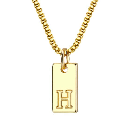 "Mariposa" Initial Necklace