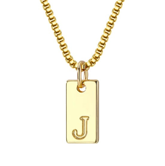 "Mariposa" Initial Necklace