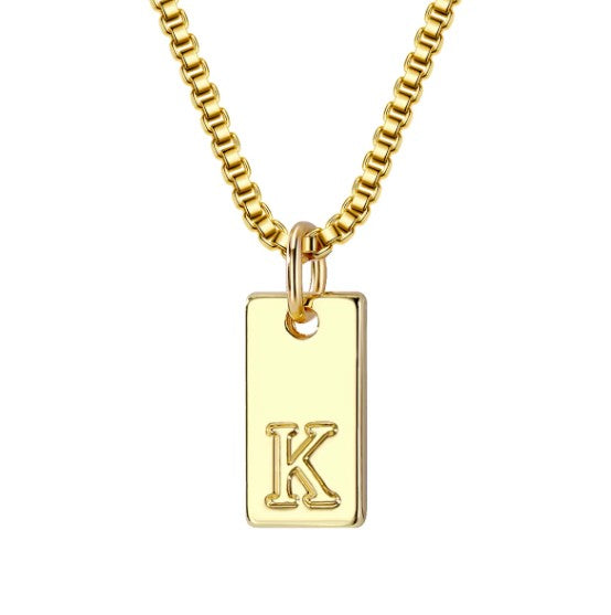 "Mariposa" Initial Necklace