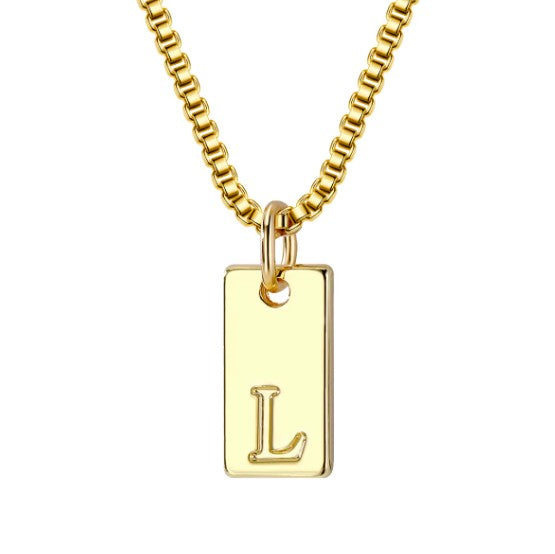 "Mariposa" Initial Necklace