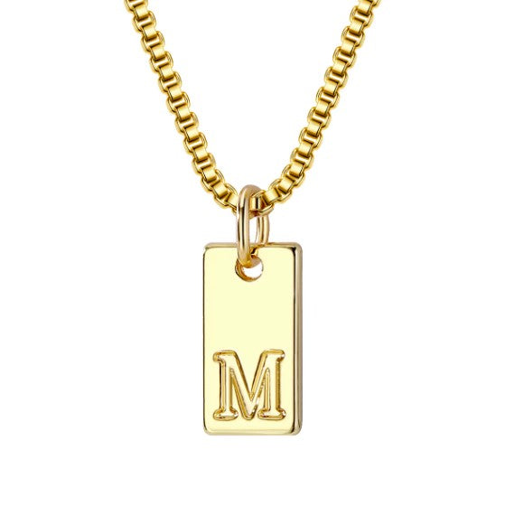 "Mariposa" Initial Necklace