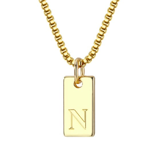 "Mariposa" Initial Necklace