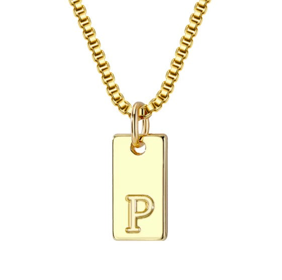 "Mariposa" Initial Necklace