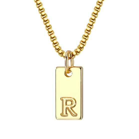 "Mariposa" Initial Necklace