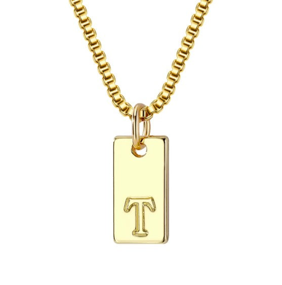 "Mariposa" Initial Necklace