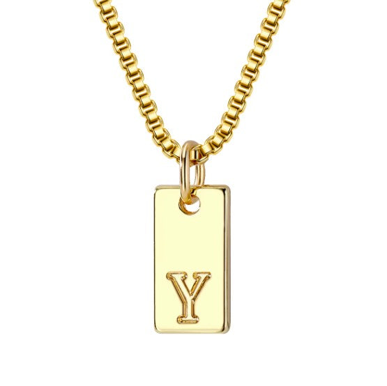 "Mariposa" Initial Necklace