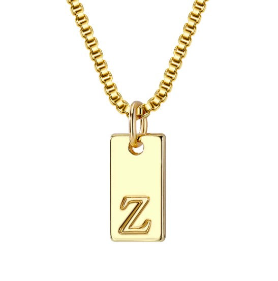 "Mariposa" Initial Necklace