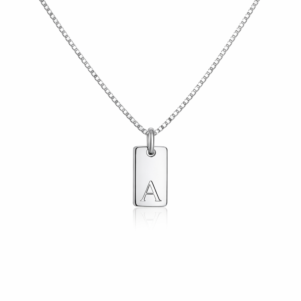 "Mariposa" Initial Necklace