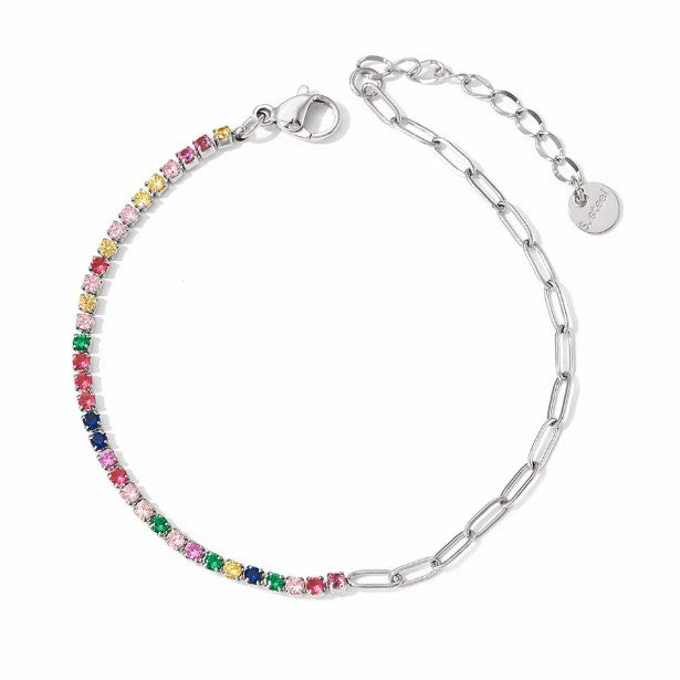 "Cascade" Tennis Bracelet