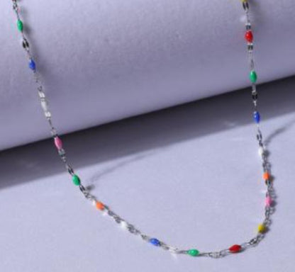 "Arizonia Poppy" Bohemian  Necklace