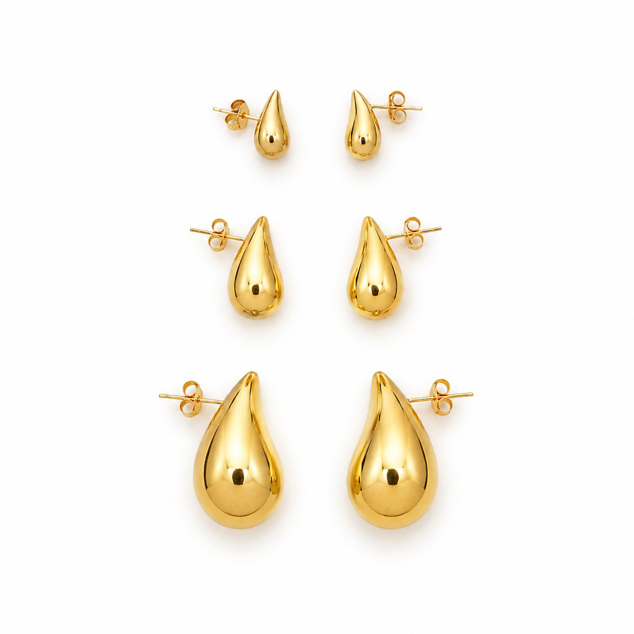 "Sweet Cecily" Waterdrop Studs