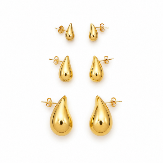 "Sweet Cecily" Waterdrop Studs