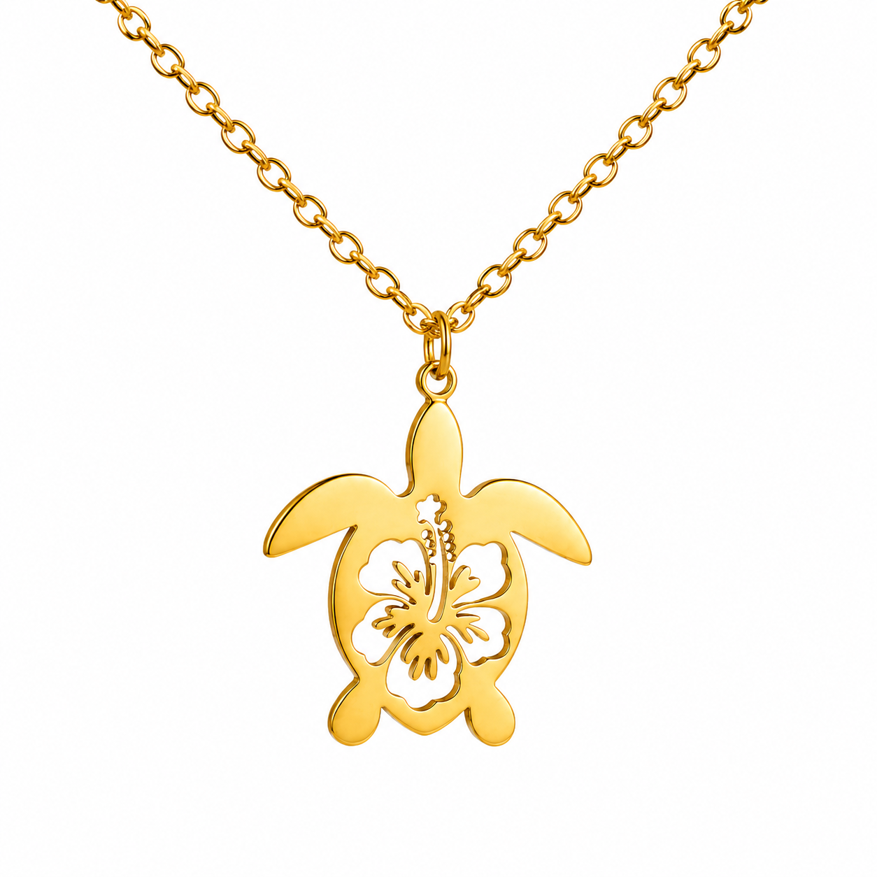 Waterproof hypoallergenic pendant necklace  