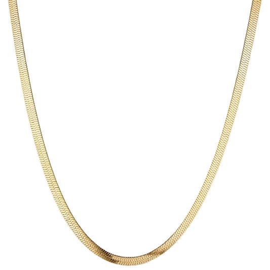 "Wattle" Herringbone Necklace