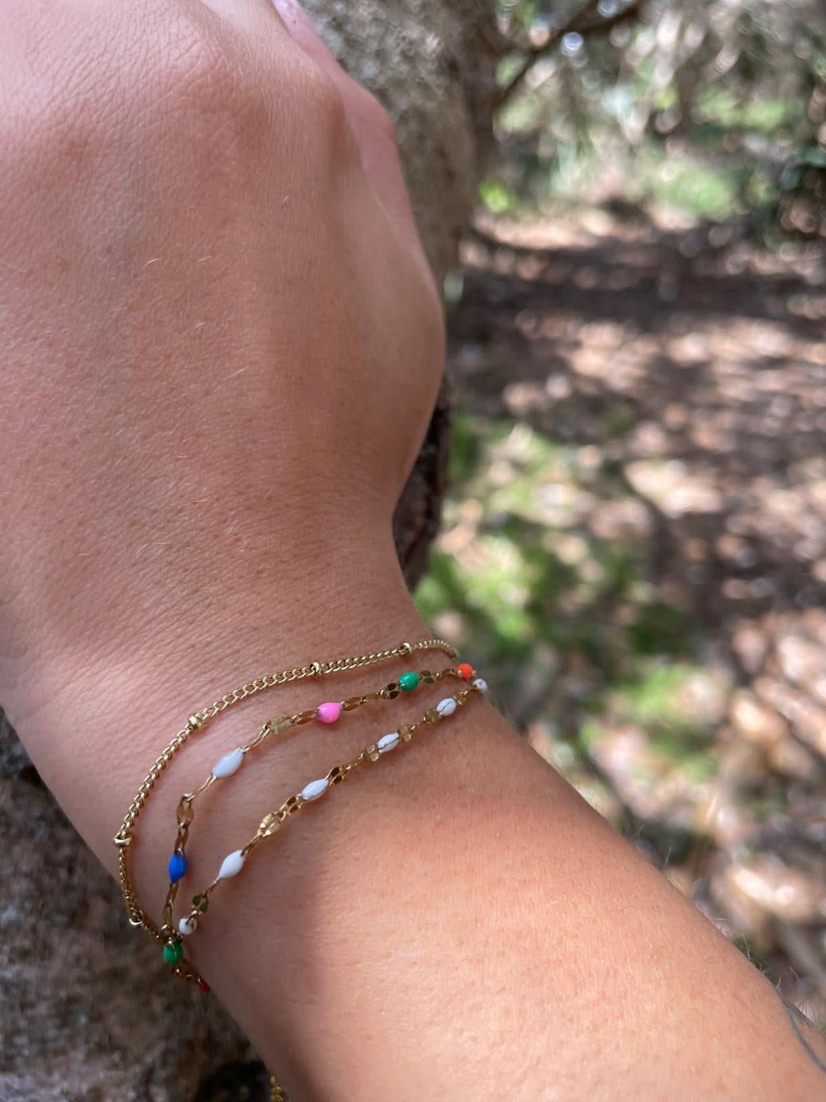 "Arizona Poppy" Bohemian Bracelet - Wyldflower Jewellery