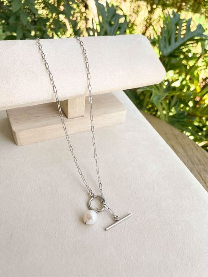 "Aster" Pearl Necklace - Wyldflower Jewellery