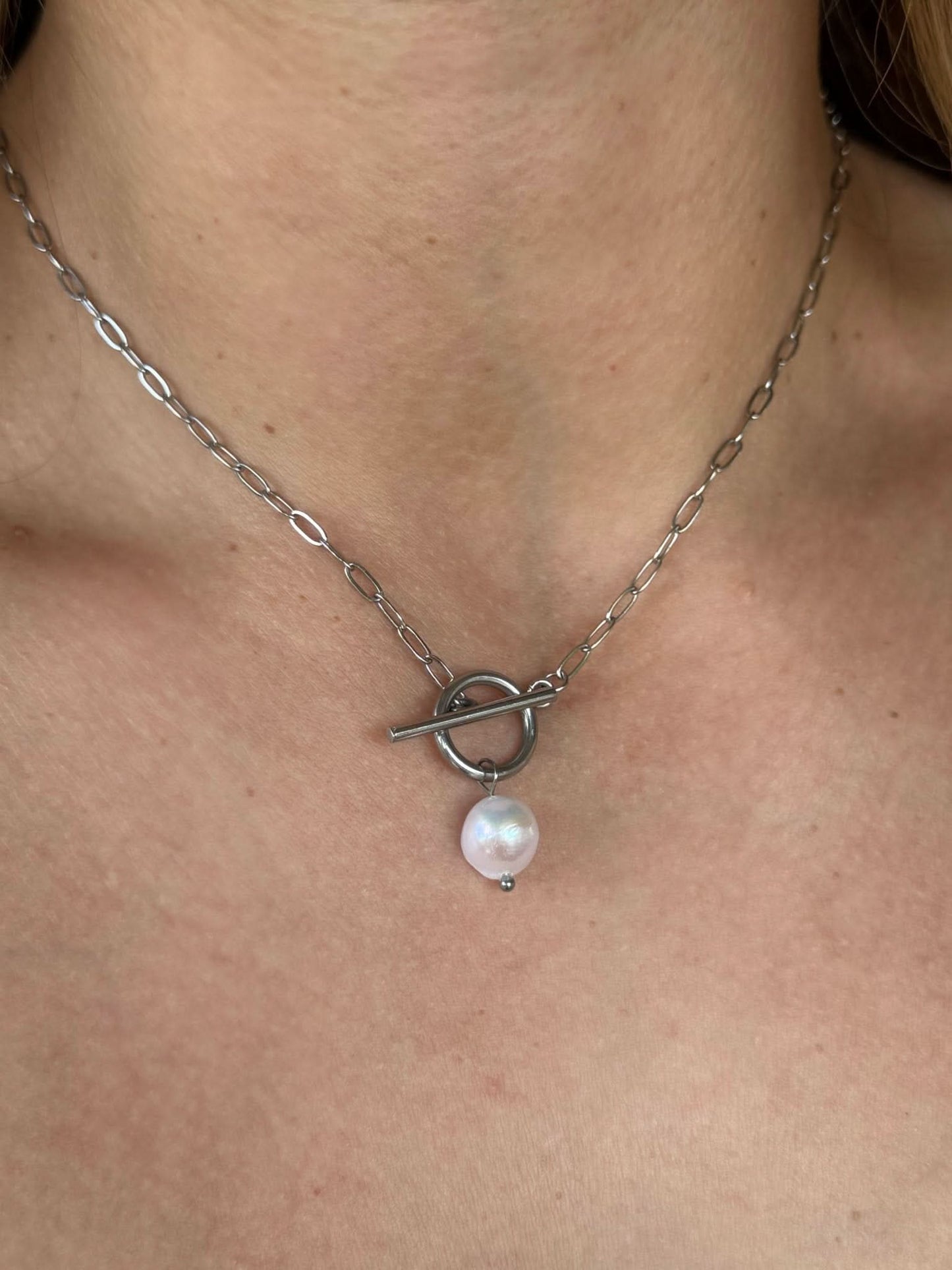 "Aster" Pearl Necklace - Wyldflower Jewellery