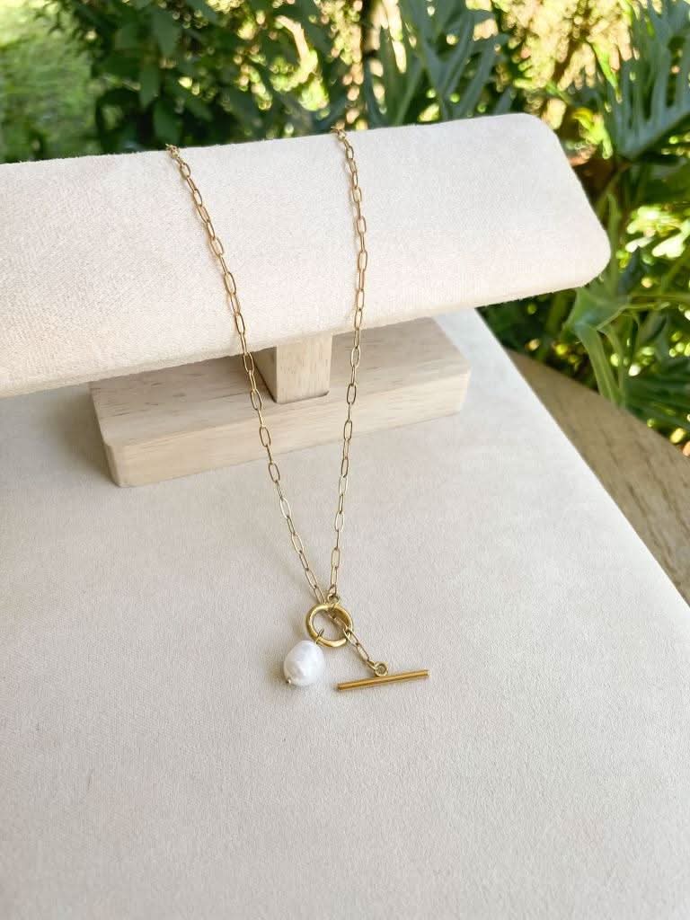 "Aster" Pearl Necklace - Wyldflower Jewellery