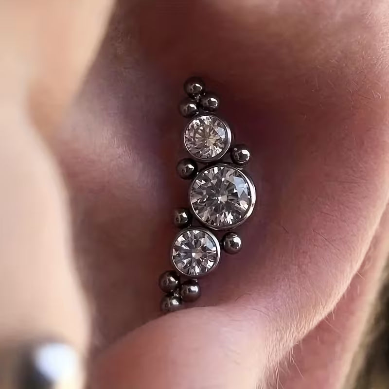 "Violet" Helix Earring