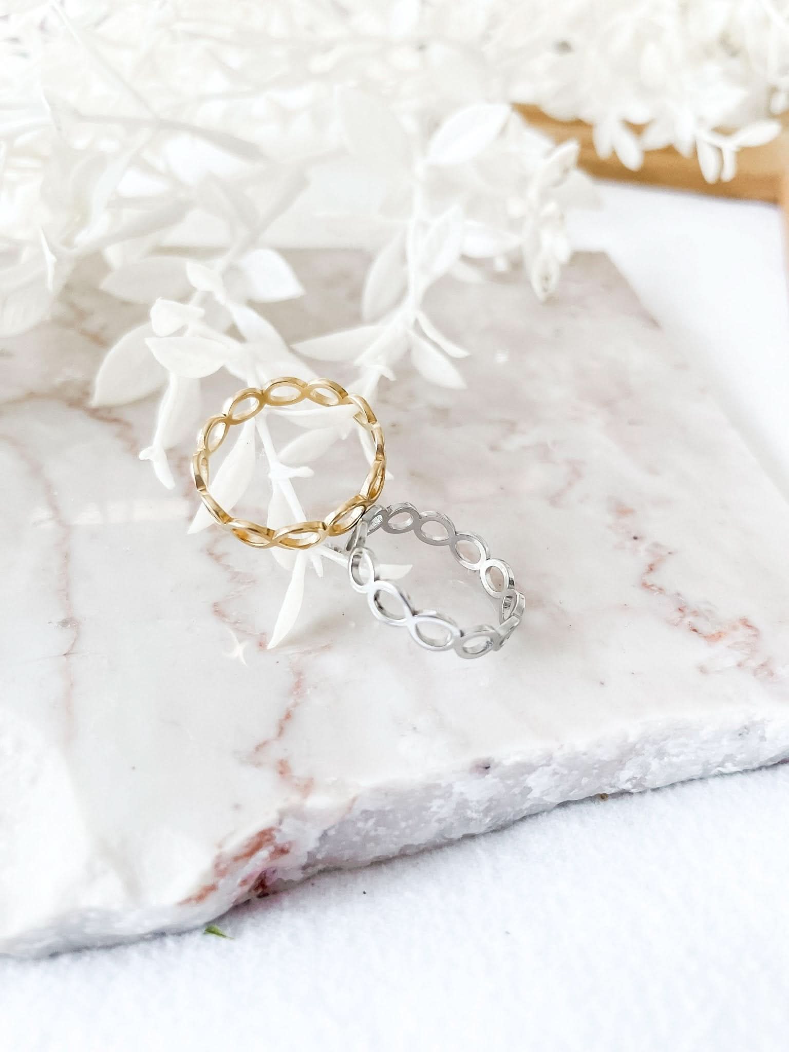 "Banksia" Infinity Ring - Wyldflower Jewellery