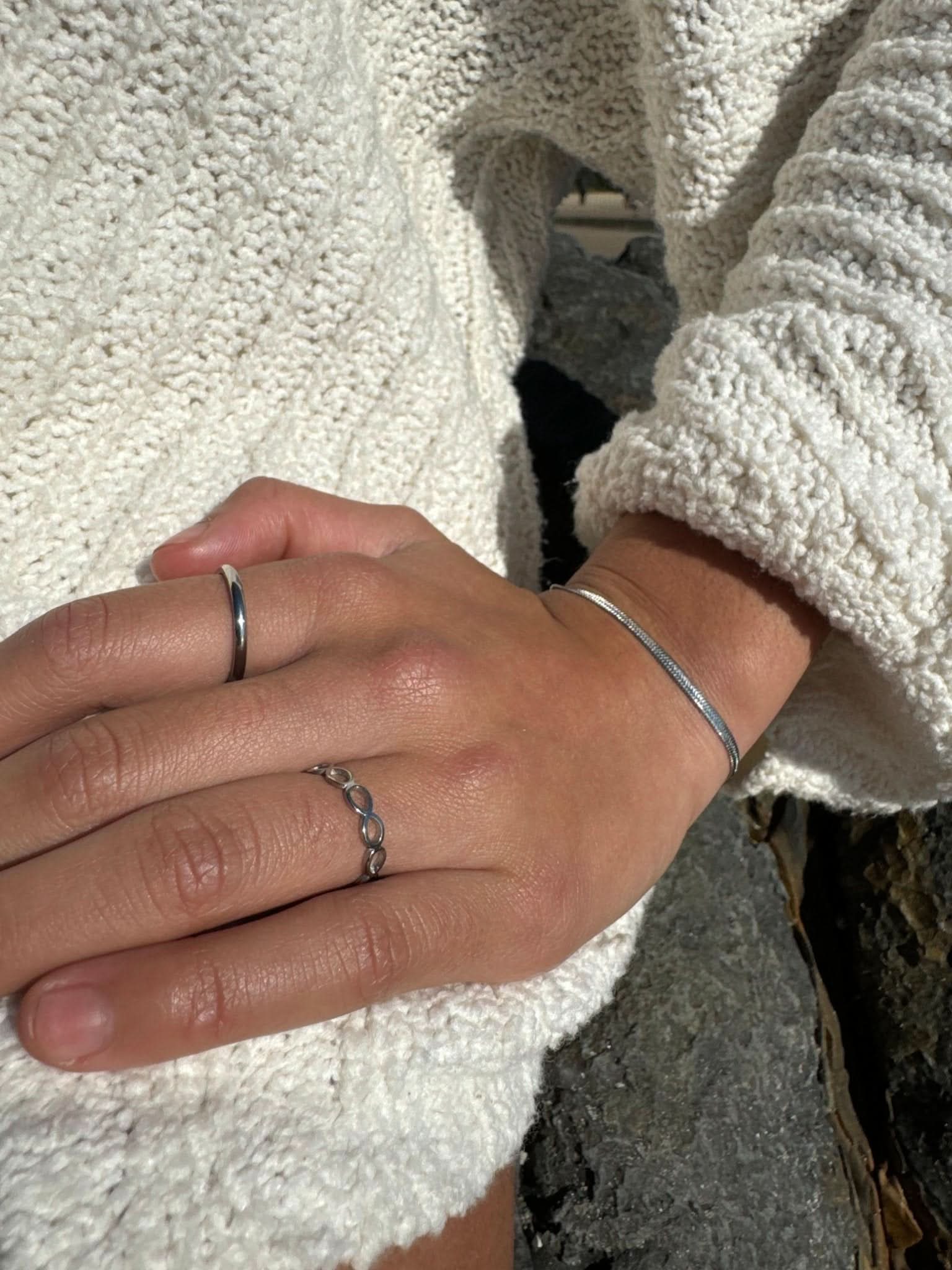 "Banksia" Infinity Ring - Wyldflower Jewellery