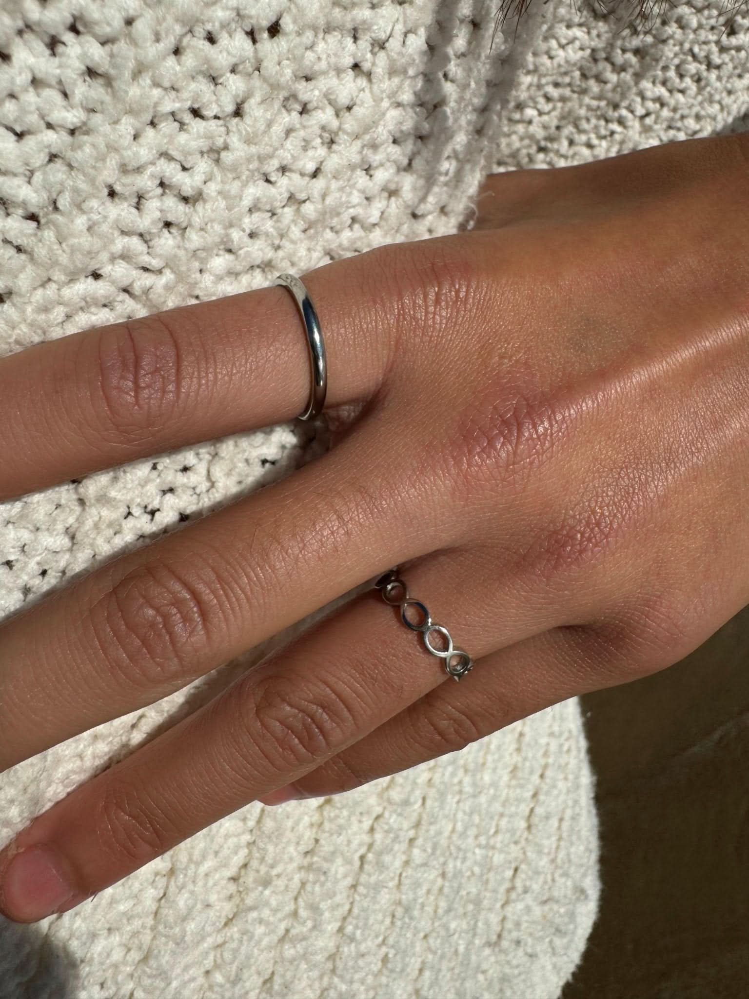 "Banksia" Infinity Ring - Wyldflower Jewellery