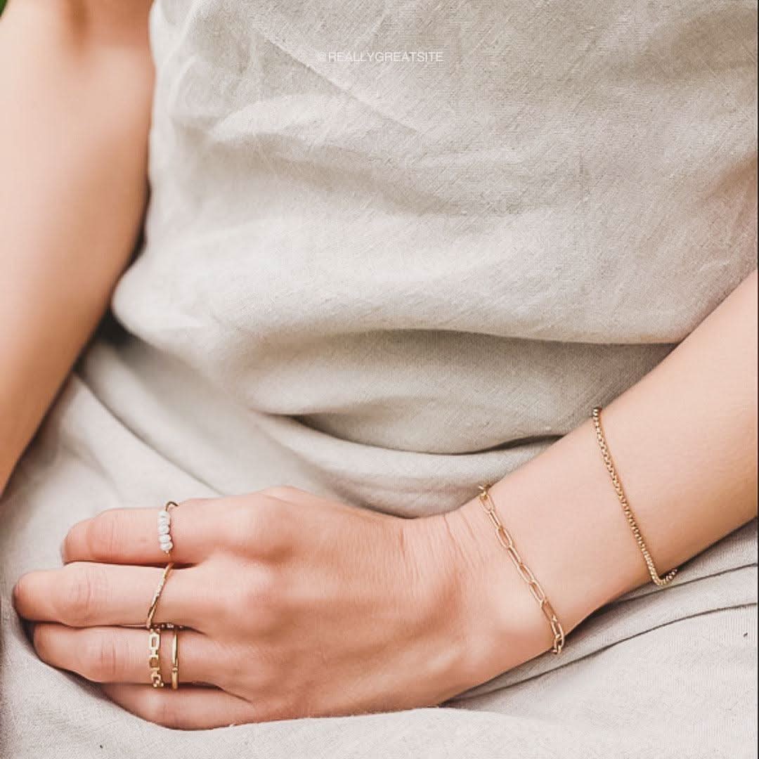 "Bellflower" Geometric Rings - Wyldflower Jewellery